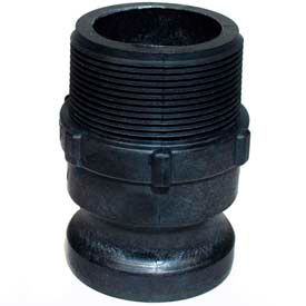 Apache Hose & Belting Co. Inc 49013995 1-1/2" F Polypropylene Cam and Groove Adapter x Male NPT image.