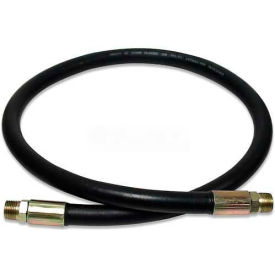 Apache Hose & Belting Co. Inc 98398241 Apache Hydraulic Hose Assembly 98398241, 100R2AT Cpld., 4000 PSI, 3/8" MNPT, 3/8" Hose ID X 60"L image.