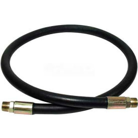 Apache Hose & Belting Co. Inc 98398300 Apache Hydraulic Hose Assembly 98398300, 100R2AT Cpld., 3500 PSI, 1/2" MNPT, 1/2" Hose ID X 12"L image.