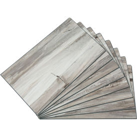Acoustic Ceiling Products 53003 Palisade 25.6"L x 14.8"W Vinyl Wall Tile, Louvre Granite, 8 Pack image.