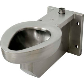 Acorn Engineering Co. R2105-T-1 Acorn R2105-T-1 Siphon Jet Wall Mounted Toilet  W/Top Spud, Stainless Steel Finish image.