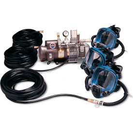 Allegro Industries 9200-03 Allegro 9200-03 Full Mask  Low Pressure System, 3 Workers, 50 Hose image.