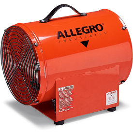 Allegro Industries Axial Explosion Proof Blower, 1636 CFM, 1/3 HP