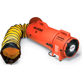 Allegro Industries 9536-50 Allegro 9536-50 8 Inch  Axial DC Plastic Blower w/ Canister & 50 Ducting, 12V image.