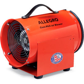 Allegro Industries 9537 Allegro 9537 8 Inch  Axial DC Metal Com-PAX-ial Blower, 12V image.