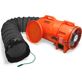 Allegro Industries Axial Explosion Proof Blower W/ 15' Ducting, 1484 CFM, 1/3 HP