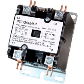 Contactor 2P 40/50A 120V view 2