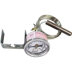 Allpoints 62-1069 Thermometer, 2, 20-220F, U Clamp, Pressure & Temperature Gauge S Pressure &