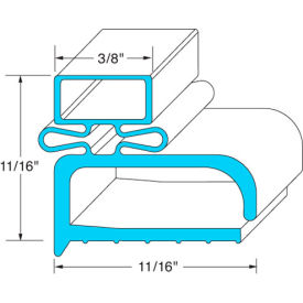 Gasket Kit, 37"X87", Magnetic view 2