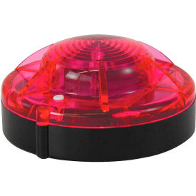 Banner Stakes MHPL4171R Banner Stakes PLUS Magnetic LED Strobe/Solid Light, Red image.