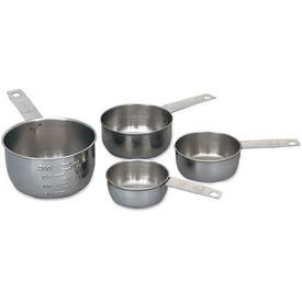 Alegacy Food Service Products Group, Inc 1190MC Alegacy 1190MC - Stainless Steel Measuring Cup Set, Solid Handle image.