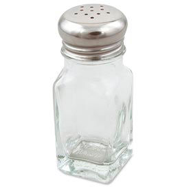 Alegacy 154SP - Square Salt Shaker, Glass, 2 Oz. Alegacy 154SP - Square Salt Shaker, Glass, 2 Oz.