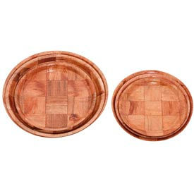 Alegacy Food Service Products Group, Inc 4906 Alegacy 4906 - Wood Weave Plate, 6" image.