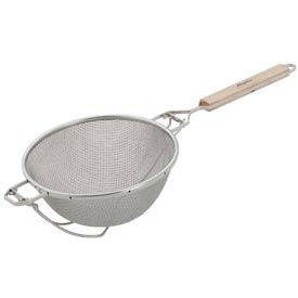 Alegacy Food Service Products Group, Inc S9100 Alegacy S9100 - Stainless Steel Double Mesh Strainer, 9" Heavy Duty image.