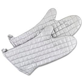 Alegacy Food Service Products Group, Inc SOM17 Alegacy SOM17 - Grill & Oven Mitt, 17", Silicone Coated, Sold In Pairs image.