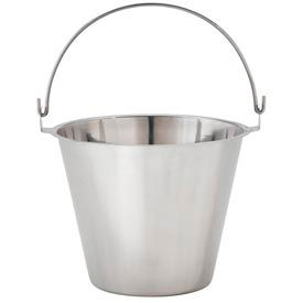 Alegacy Food Service Products Group, Inc UP1 Alegacy UP1 - Utility Pail, Stainless Steel, Handle 10-1/4"H image.