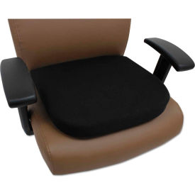 Alera Furniture CGC511 Alera® Cooling Gel Memory Foam Seat Cushion - 16-1/2" x 15-3/4" x 2-3/4" - Black image.