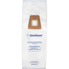 APC Filtration Inc JAN-EUST-3(3) Sanitaire Paper Vacuum Bag - Style ST, Model 600, 800 W/Tube Extension image.