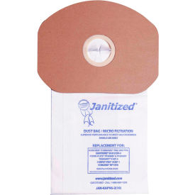 APC Filtration Inc JAN-KAPV6-2(10)* CleanMax Paper Vacuum Bag for CleanMax Model CMBP-6 Backpack image.
