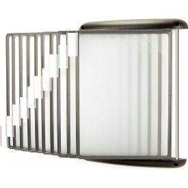 Aidata FDS022L Aidata FDS022L Low Profile Wall Mount Reference Organizer, 10 Panel image.