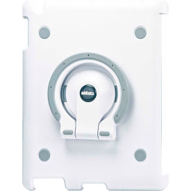 Aidata ISP302WG Aidata ISP302WG Multifunction Stand for iPad 2, 3 & 4, White Shell with White and Gray Ring image.