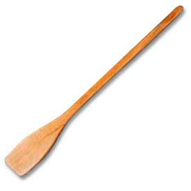 American Metalcraft Inc. 480 American Metalcraft 480 - Mixing Paddle, 4" Wide x 7/8" Thick Paddle, 48" x 1-1/4" Wide Handle, Wood image.
