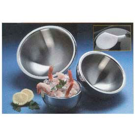 American Metalcraft AB8 - Bowl, 54 Oz., Angled, Two Bottom Indentions, Double Wall American Metalcraft AB8 - Bowl, 54 Oz., Angled, Two Bottom Indentions, Double Wall