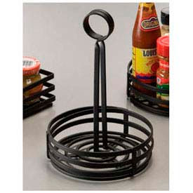 American Metalcraft FWC69 - Condiment Basket, 6 x 8-1/2, Flat, Coil, Center Slotted Handles, Black American Metalcraft FWC69 - Condiment Basket, 6 x 8-1/2, Flat, Coil, Center Slotted Handles, Black
