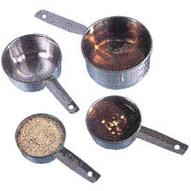 American Metalcraft Inc. MCL4 American Metalcraft MCL4 - Measuring Cup Set, 1/4, 1/3, 1/2, And 1 Cup image.