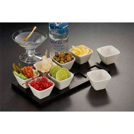 American Metalcraft PORD39 - Sauce Cup, 3 x 1, Square, Porcelain American Metalcraft PORD39 - Sauce Cup, 3 x 1, Square, Porcelain