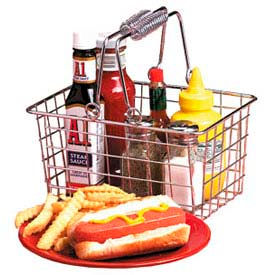 American Metalcraft RBHC759 - Basket W/Double Handle, Rectangular, 9 x 7 x 5, Chrome Wire American Metalcraft RBHC759 - Basket W/Double Handle, Rectangular, 9 x 7 x 5, Chrome Wire