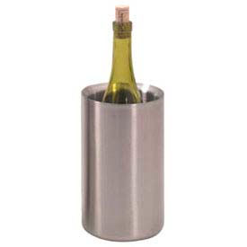 American Metalcraft Inc. SWC48 American Metalcraft SWC48 - Wine Cooler, 7-3/4"H x 4-3/4" Dia., Stainless Steel, Double Wall image.