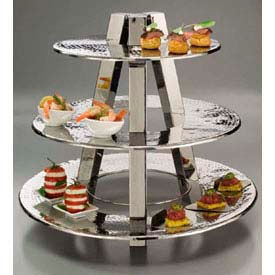 American Metalcraft TTS2319 - Ascent Display Stand, 3-Tier, 23 American Metalcraft TTS2319 - Ascent Display Stand, 3-Tier, 23