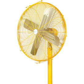 Airmaster Fan Co. 11070 Airmaster Fan Yellow Coated Hinged Guards And Propeller For 30" Yellow Safety Fan 11070  image.