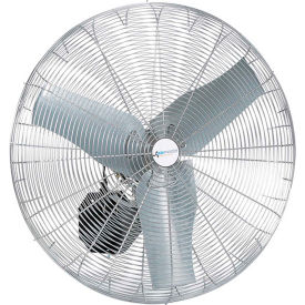 Airmaster Fan Co. 71566 Airmaster 30" Oscillating Wall Mount Fan, 3 Speed, 7794 CFM, 115V, 1/3 HP, Single Phase image.