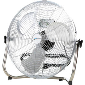 Airmaster Fan Co. 78984 Airmaster 18" Workstation Fan w/ Low Stand & Totally Enclosed Air Over Motor, 4,550 CFM, 1/8 HP image.