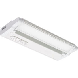 Acuity Brands Lighting (Lithonia) UPLD 09IN SWW4 90CRI WH M6 Juno® 9" Swivel Undercabinet Fixture with Switchable CCT, 3000K/3500K/4000K, White image.