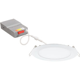 Acuity Brands Lighting (Lithonia) WF6 SWW5 90CRI MB M6 Lithonia Lighting® Wafer™ 6" LED Canless Recessed Downlight , 2700-5000K,, Black image.