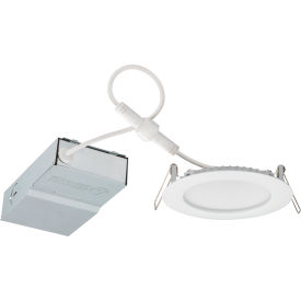 Acuity Brands Lighting (Lithonia) WF4E LED 30K 90CRI MW M6 Lithonia Lighting® Contractor Select™ CCT 4" Wafer LED Downlight, 790 Lumens, 3000K, White image.