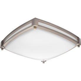 Juno® Saturn FMSATL 13" Switchable Flush Mount 18W 2700K to 5000K Brushed Nickel 