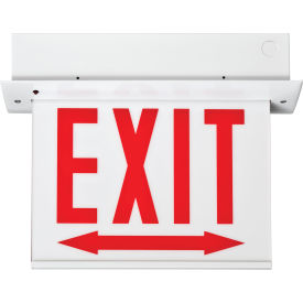 Acuity Brands Lighting (Lithonia) EDGR 1 R EL M4 Lithonia Lighting EDGR 1 R EL M4 - LED Edge-Lit Exit Sign Red image.