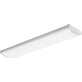 Acuity Brands Lighting (Lithonia) FML4W 48 ALO6 SEF 840 MVOLT Lithonia Lighting Contractor Select™ Wide Body Wraparound Fixture, Switchable 4000/5000/6000 image.