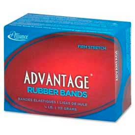 Alliance Rubber Company 26339 Alliance® Advantage® Rubber Bands, Size # 33, 3-1/2" x 1/8", Natural, 1/4 lb. Box image.