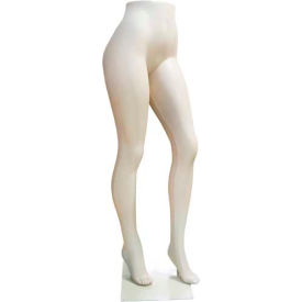 Amko Displays Llc 9205B Female Mannequin - Full Figure, Half Body, Legs to Left Side - Flesh Tone image.
