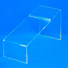 Shoe Display 8-1/4"" L x 4"" H 3/32"" Thickness Acrylic Clear