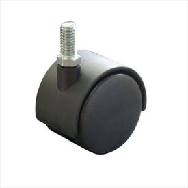 2"" Plastic Twin Wheel Caster W/ 5/16"" Stem