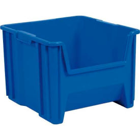 Akro-Mils 13018BLUE Akro-Mils® Plastic Stack-N-Store AkroBin® 16-1/2"W x 17-1/2"D x 12-1/2"H, Blue image.