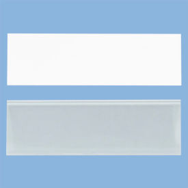 Akro-Mils® Card Stock Label Holder For Bins 1" x 3" Clear Pack of 25 
