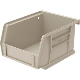 Plastic Storage Bin, 5-3/8"L x 4-1/8"W x 3"H, Stone view 2