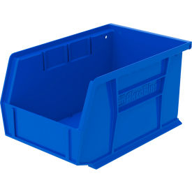 Plastic Storage Bin, 9-1/4"L x 6"W x 5"H, Blue view 2